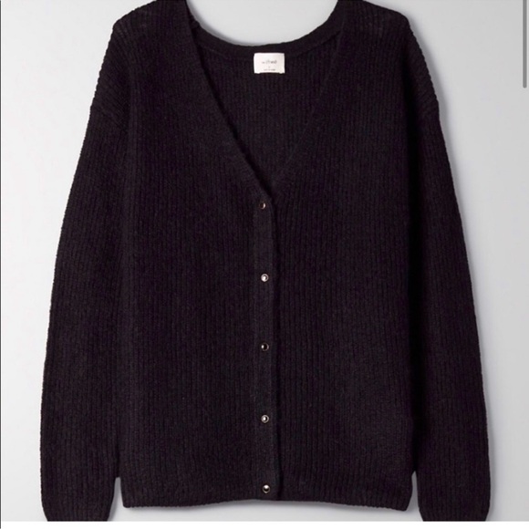Aritzia Wilfred Front To Back Cardigan Sz S - Picture 2 of 14